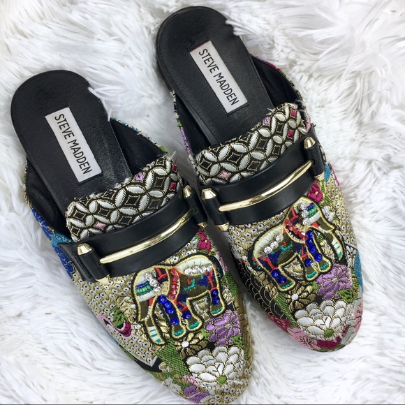 Steve Madden Shoes - Steve Madden Kera Elephant Sequin Slip On Mule 7